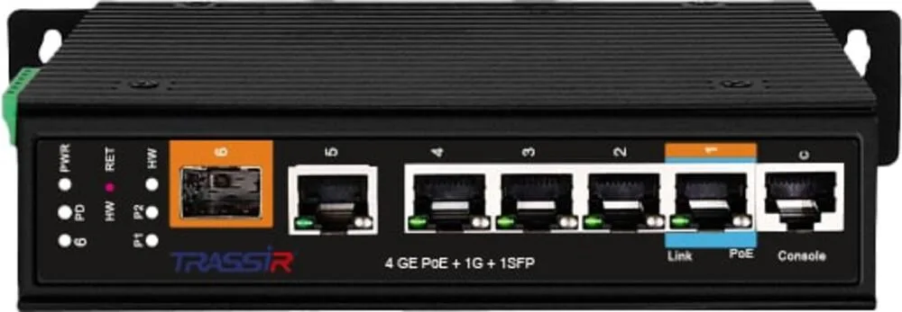 TRASSIR TR-NS25061S-180-4POE (D) TRASSIR TR-NS25061S-180-4POE (D)